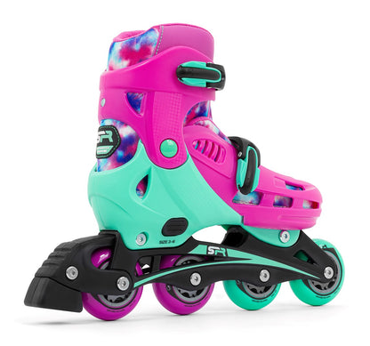 SFR Cyclone II Adjustable Inline Skates - Tie-Dye