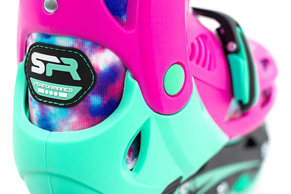 SFR Cyclone II Adjustable Inline Skates - Tie-Dye