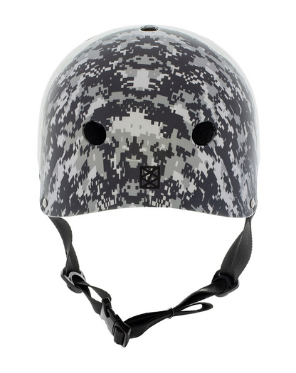 Slamm Logo Helmet - Grey Camo