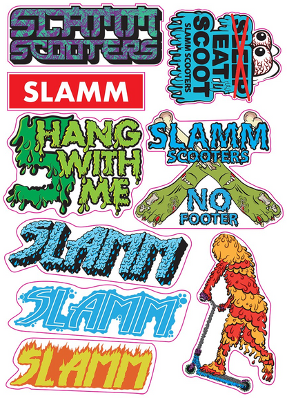 Slamm Logo Helmet - Nebula