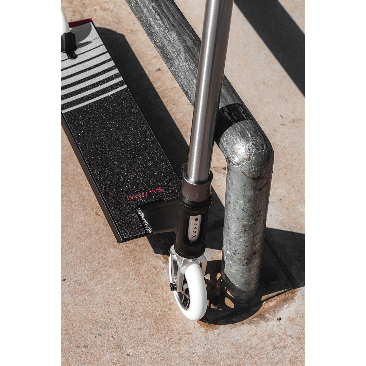 Slamm Strobe Pro Scooter - Black/Silver