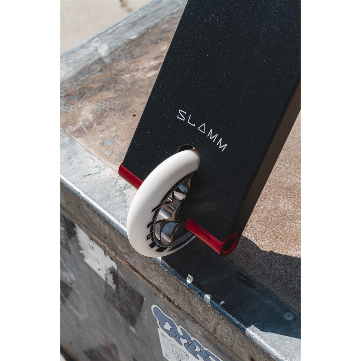 Slamm Strobe Pro Scooter - Black/Silver