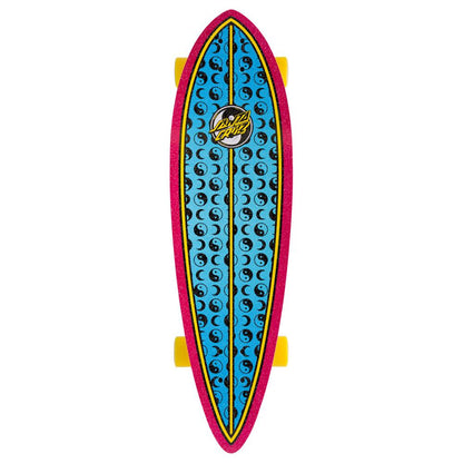 Santa Cruz Longboard Complete (UK) Yin Yang Dot Pintail Multi 9.2 IN