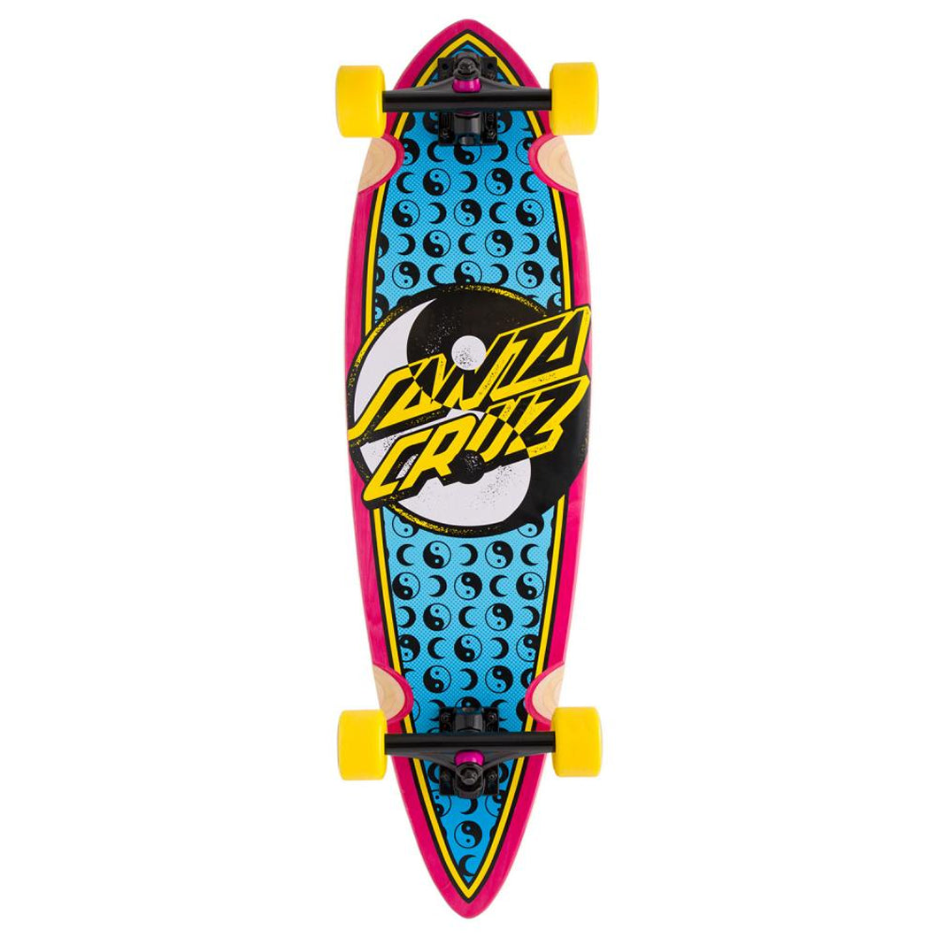 Santa Cruz Longboard Complete (UK) Yin Yang Dot Pintail Multi 9.2 IN