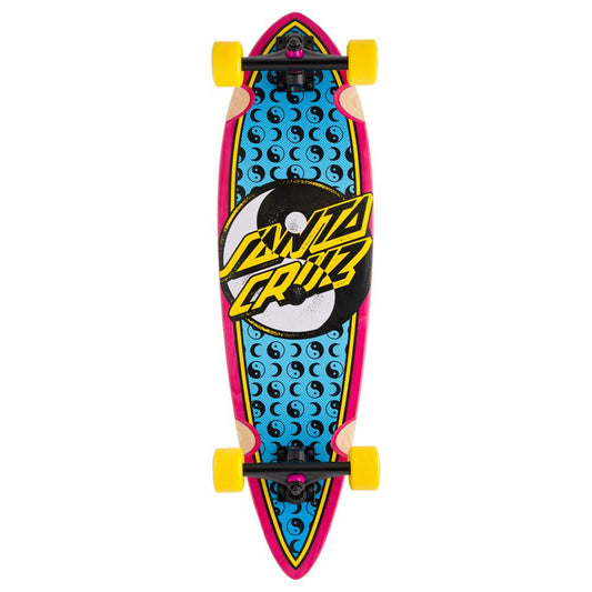 Santa Cruz Longboard Complete (UK) Yin Yang Dot Pintail Multi 9.2 IN