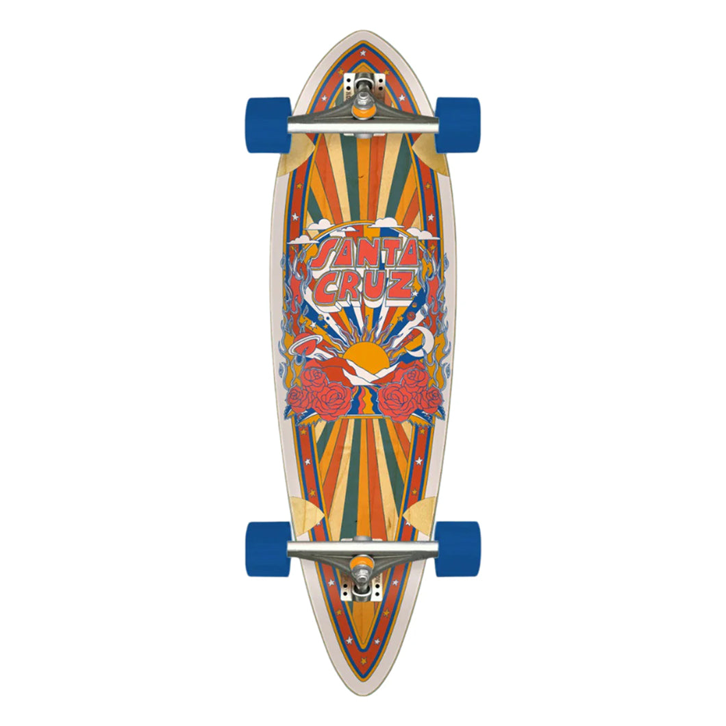 Santa Cruz Longboard Complete (UK) Foxy Sun Multi 9.2 IN