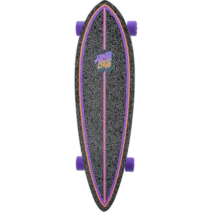 Santa Cruz Longboard Complete (UK) Rad Dot Pintail Multi 9 IN