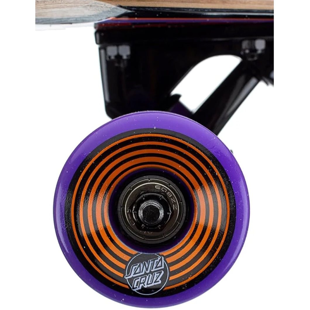 Santa Cruz Longboard Complete (UK) Rad Dot Pintail Multi 9 IN