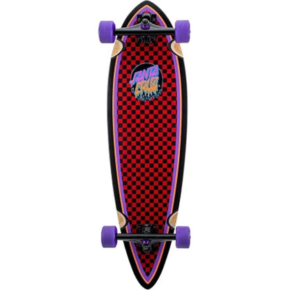 Santa Cruz Longboard Complete (UK) Rad Dot Pintail Multi 9 IN
