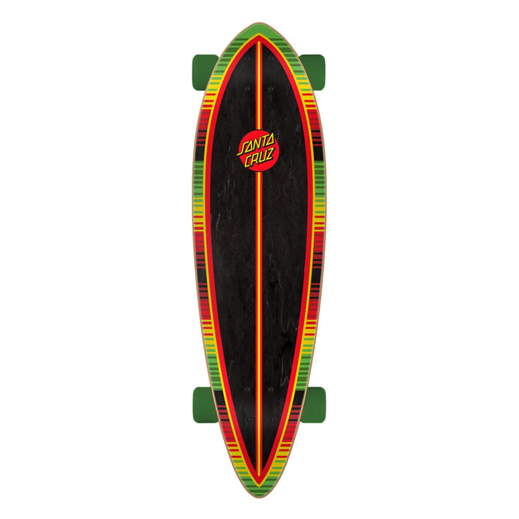 Santa Cruz Longboard Complete (UK) Serape Dot Pintail Multi 9.2 IN