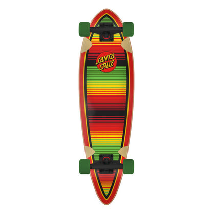 Santa Cruz Longboard Complete (UK) Serape Dot Pintail Multi 9.2 IN