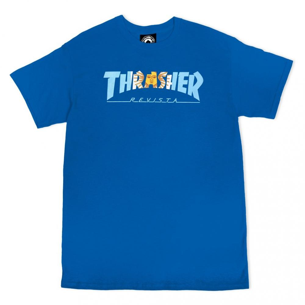 Thrasher T-Shirt Argentina Royal