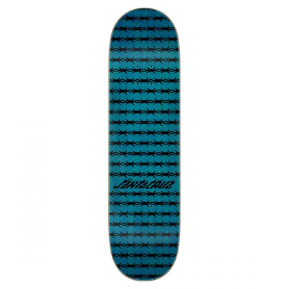 Santa Cruz Birch Deck (UK) Wired Flame Dot 7 Ply Birch Red 8.25 IN
