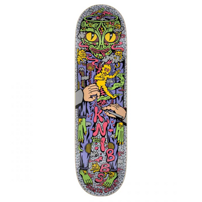 Santa Cruz Pro Deck (UK) Knibbs Reptilian Multi 8.5 IN