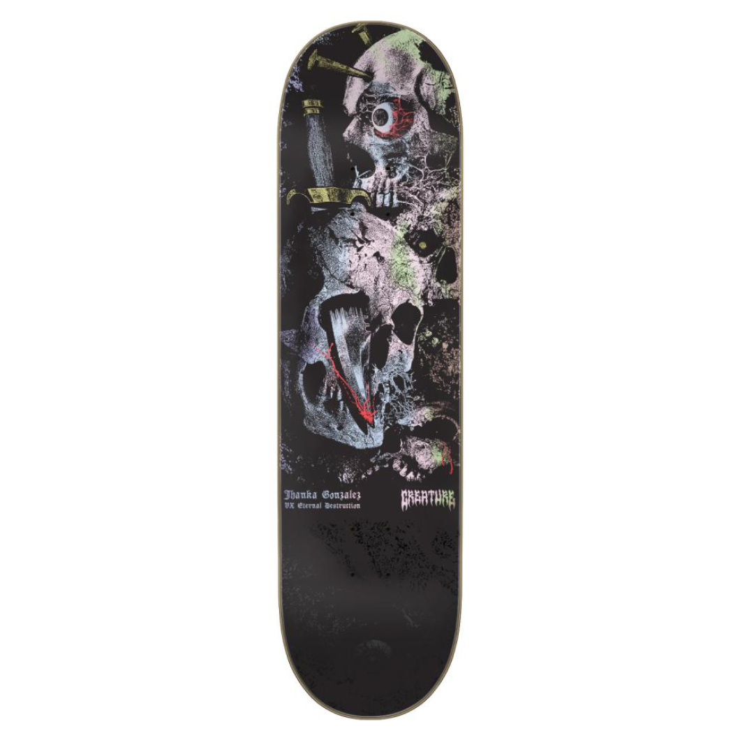 Creature VX Deck (UK) Gonzalez Mortem Black/Silver 8.375 IN