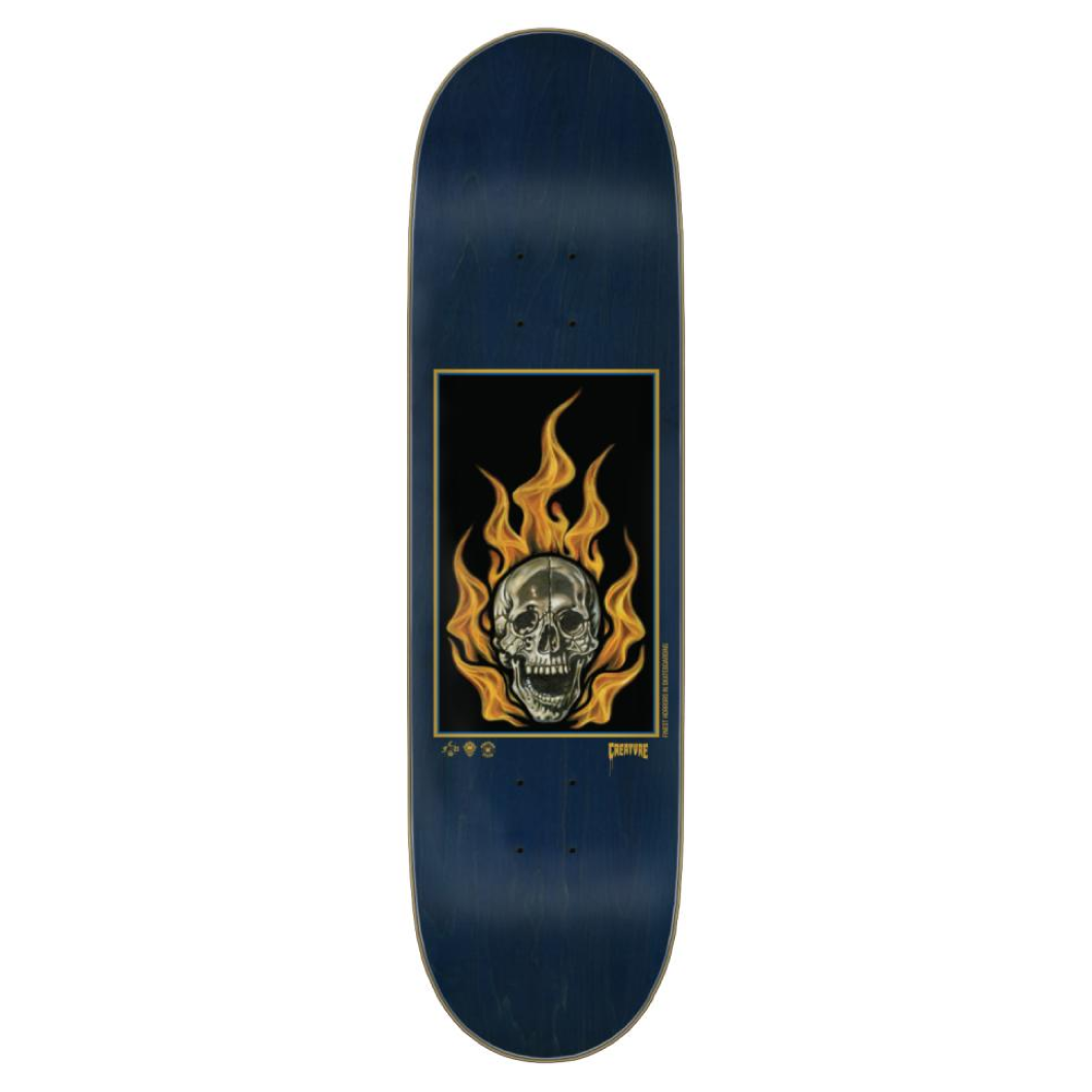 Creature Birch Deck (UK) Bonehead Eternal LG 7 Ply Blue 8.5 IN