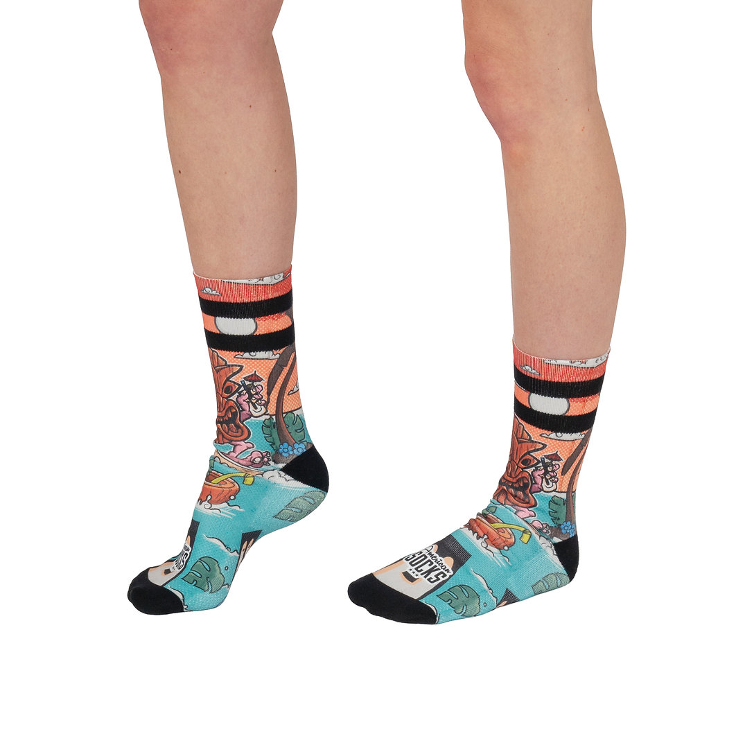 American Socks-Tiki Surf-Mid High