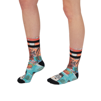 American Socks-Tiki Surf-Mid High