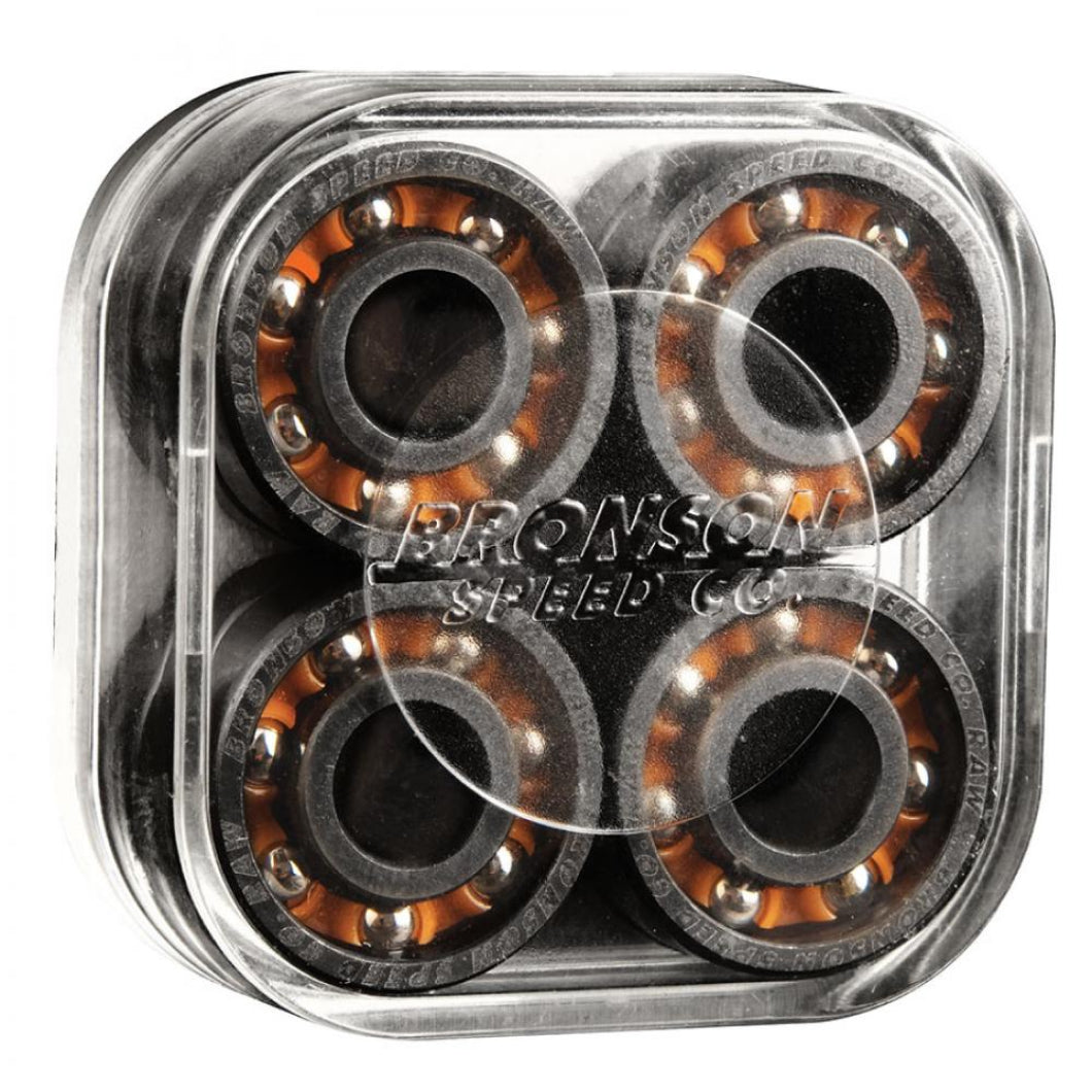 Bronson Speed Co. Bearings (UK) Raw (Pack of 8) 8 MM
