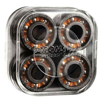 Bronson Speed Co. Bearings (UK) Raw (Pack of 8) 8 MM