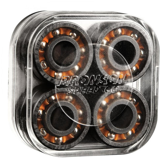 Bronson Speed Co. Bearings (UK) Raw (Pack of 8) 8 MM