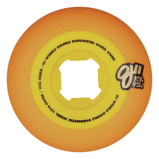 OJ Wheels (UK) Double Duro Mini Combo 101a/95 Orange/Yellow 53 MM