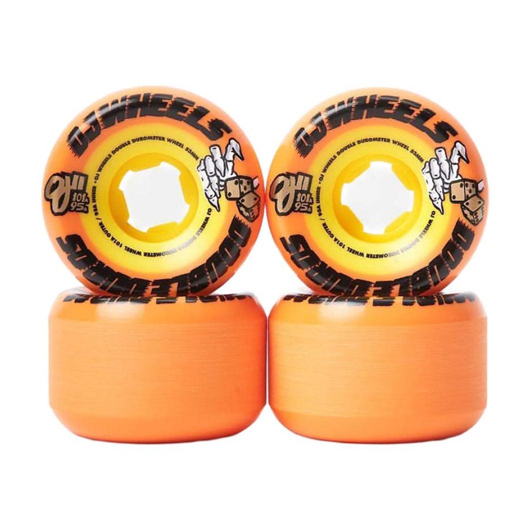 OJ Wheels (UK) Double Duro Mini Combo 101a/95 Orange/Yellow 53 MM