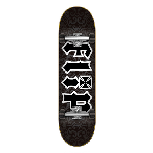 Flip HKD Gothic Black 8.0" Complete Skateboard