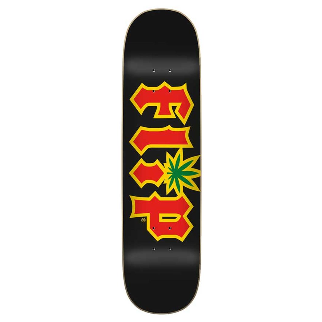 Flip Team Hkd Rasta Black 8.4'' Skateboard