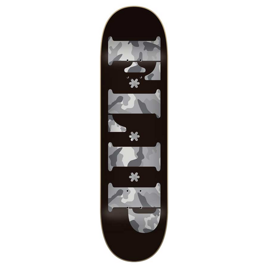 Flip Mash Grey 8.25" Skateboard Deck