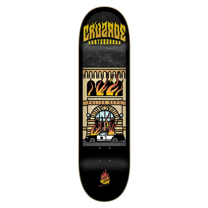 Cruzade Burning and Looting 8.25'' Skateboard Deck
