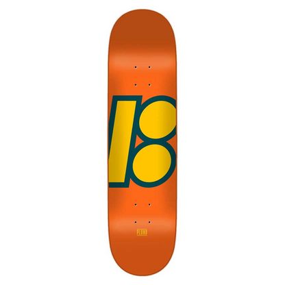 Plan B Full Dipper Shifted Orange 8.375'' Skateboard