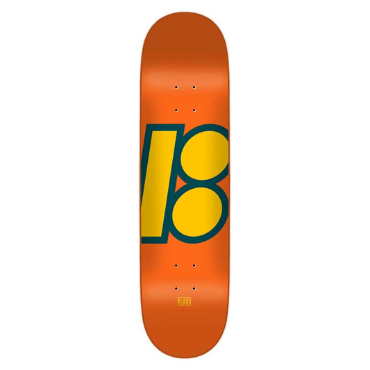 Plan B Full Dipper Shifted Orange 8.375'' Skateboard