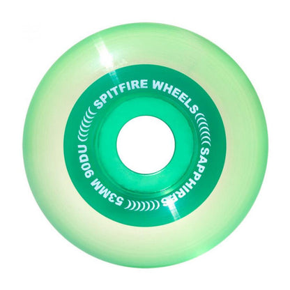 Spitfire Wheels (UK) Sapphire 90du Green 53 MM