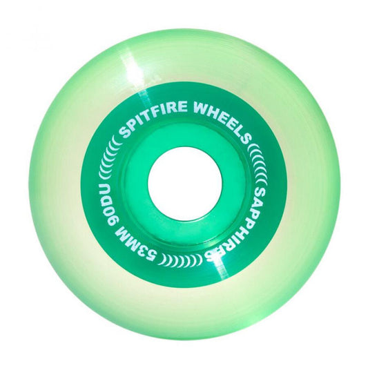 Spitfire Wheels (UK) Sapphire 90du Green 53 MM