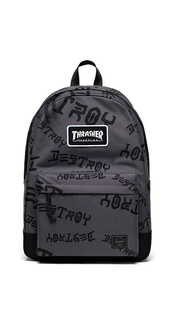 Herschel Classic X-Large Thrasher Asphalt/Black