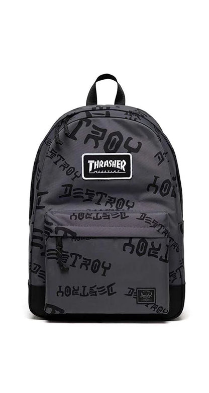Herschel Classic X-Large Thrasher Asphalt/Black