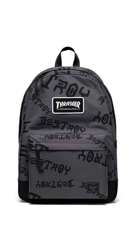 Herschel Classic X-Large Thrasher Asphalt/Black