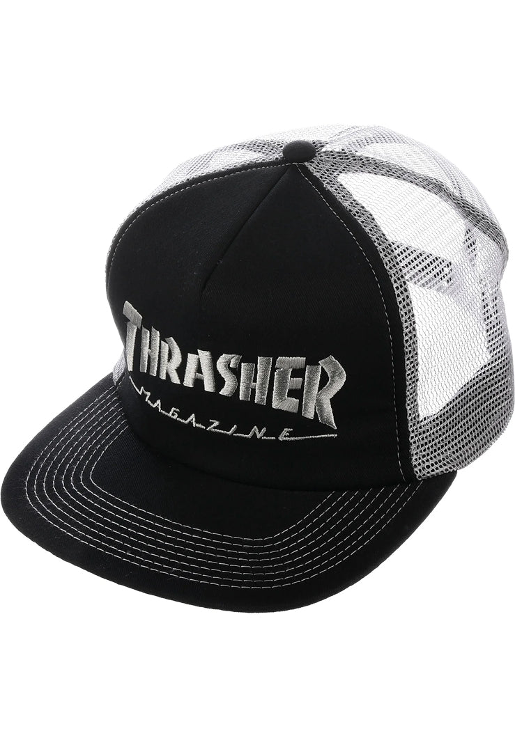 THRASHER LOGO EMBROIDERED MESH