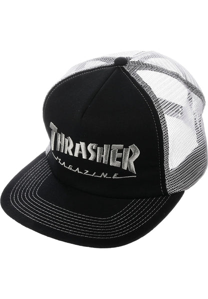 THRASHER LOGO EMBROIDERED MESH