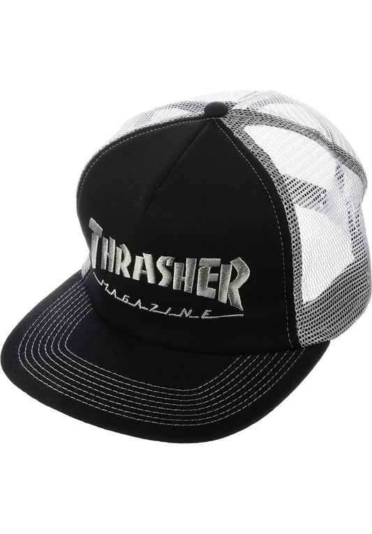 THRASHER LOGO EMBROIDERED MESH