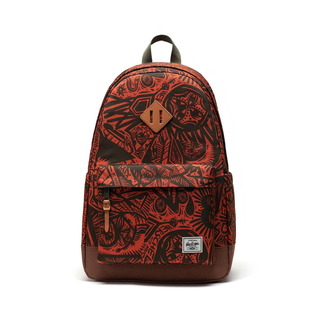 Herschel Thomas Campbell Heritage TC Forest Night-Saddle Brown
