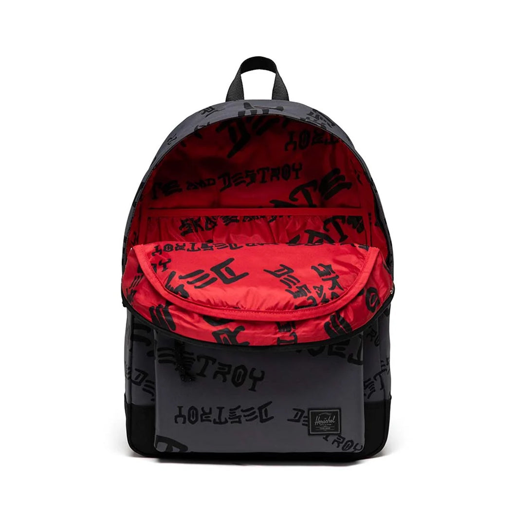 Herschel Classic X-Large Thrasher Asphalt/Black
