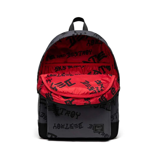 Herschel Classic X-Large Thrasher Asphalt/Black