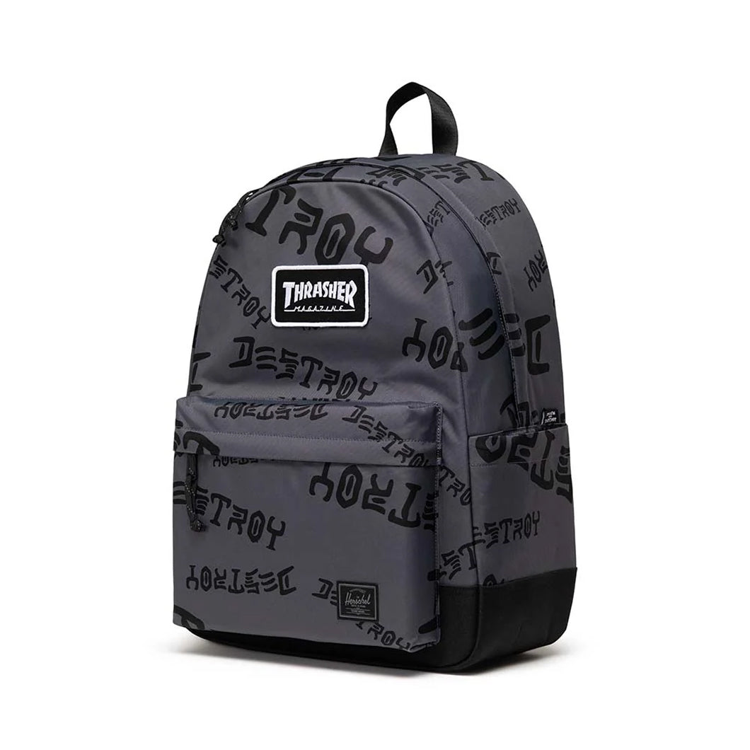 Herschel Classic X-Large Thrasher Asphalt/Black