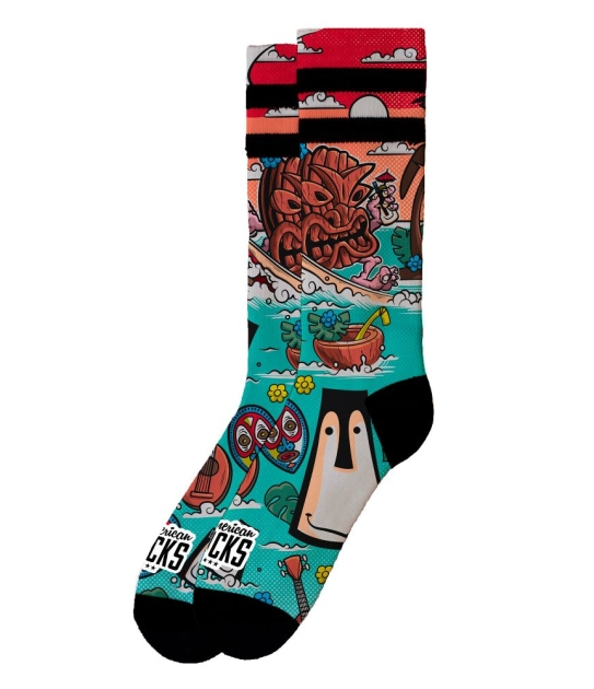 American Socks-Tiki Surf-Mid High