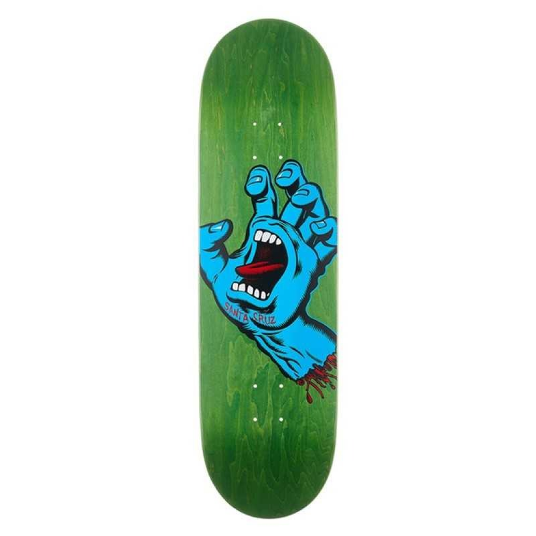 Santa Cruz Screaming Hand Green Deck 8.8"