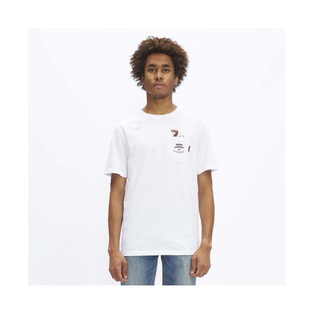 T-SHIRT SNAKE WHITE