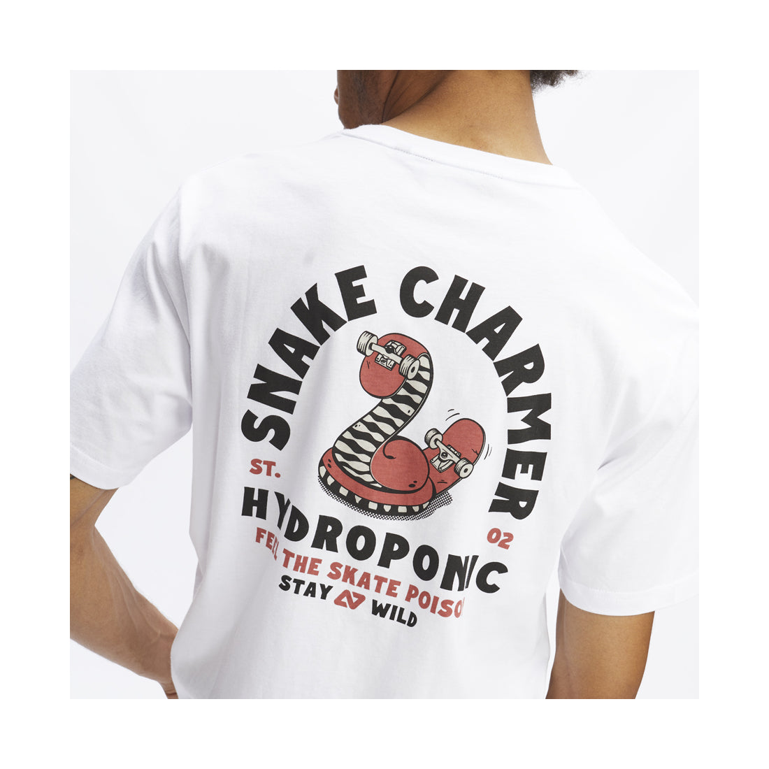 T-SHIRT SNAKE WHITE