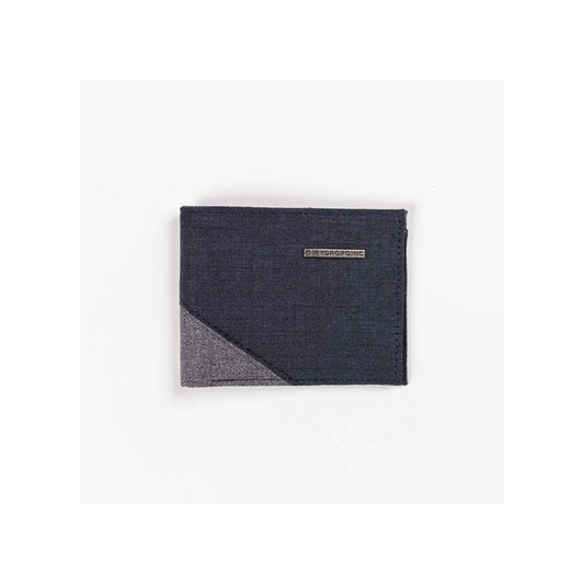 WALLET BG CANOGA PATCH BLACK RIPSTOP / BRUSHED GREY